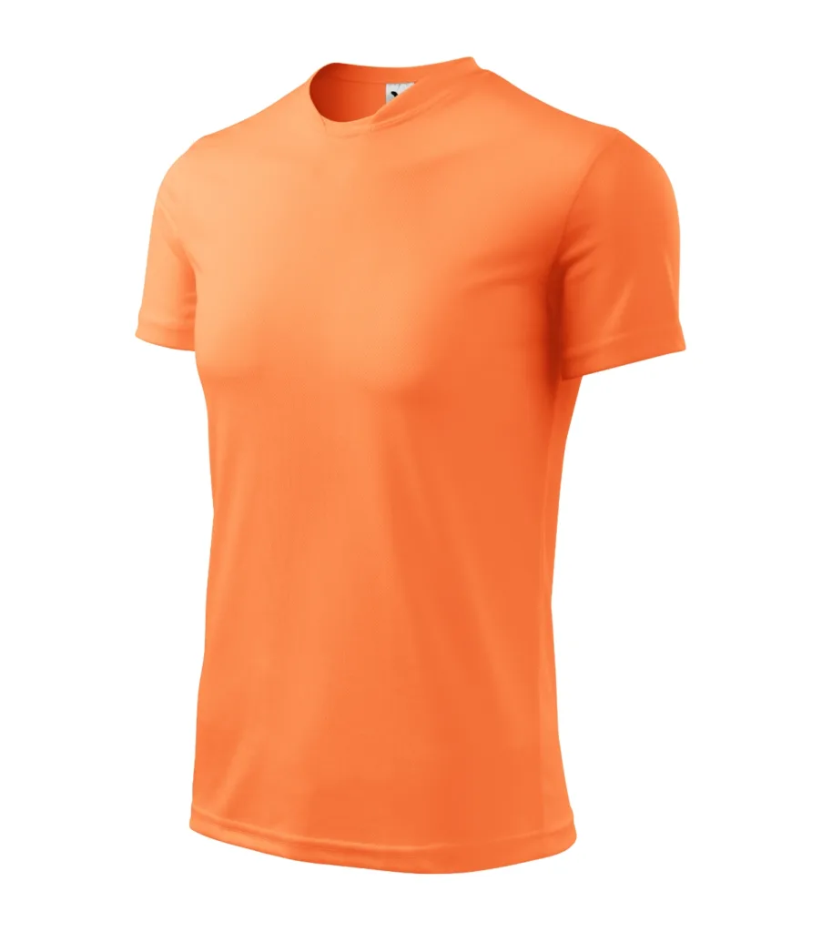 Tričko MALFINI Fantasy 124, pánské, neon mandarine