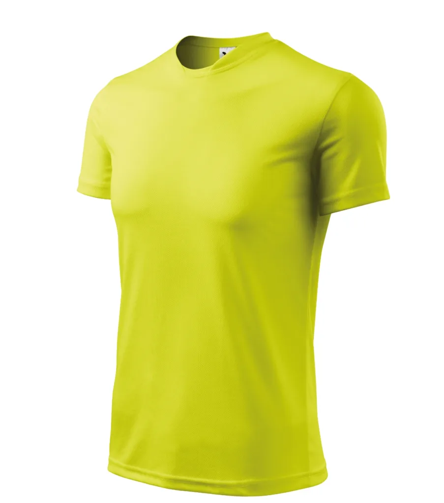 Tričko MALFINI Fantasy 124, pánské, neon yellow