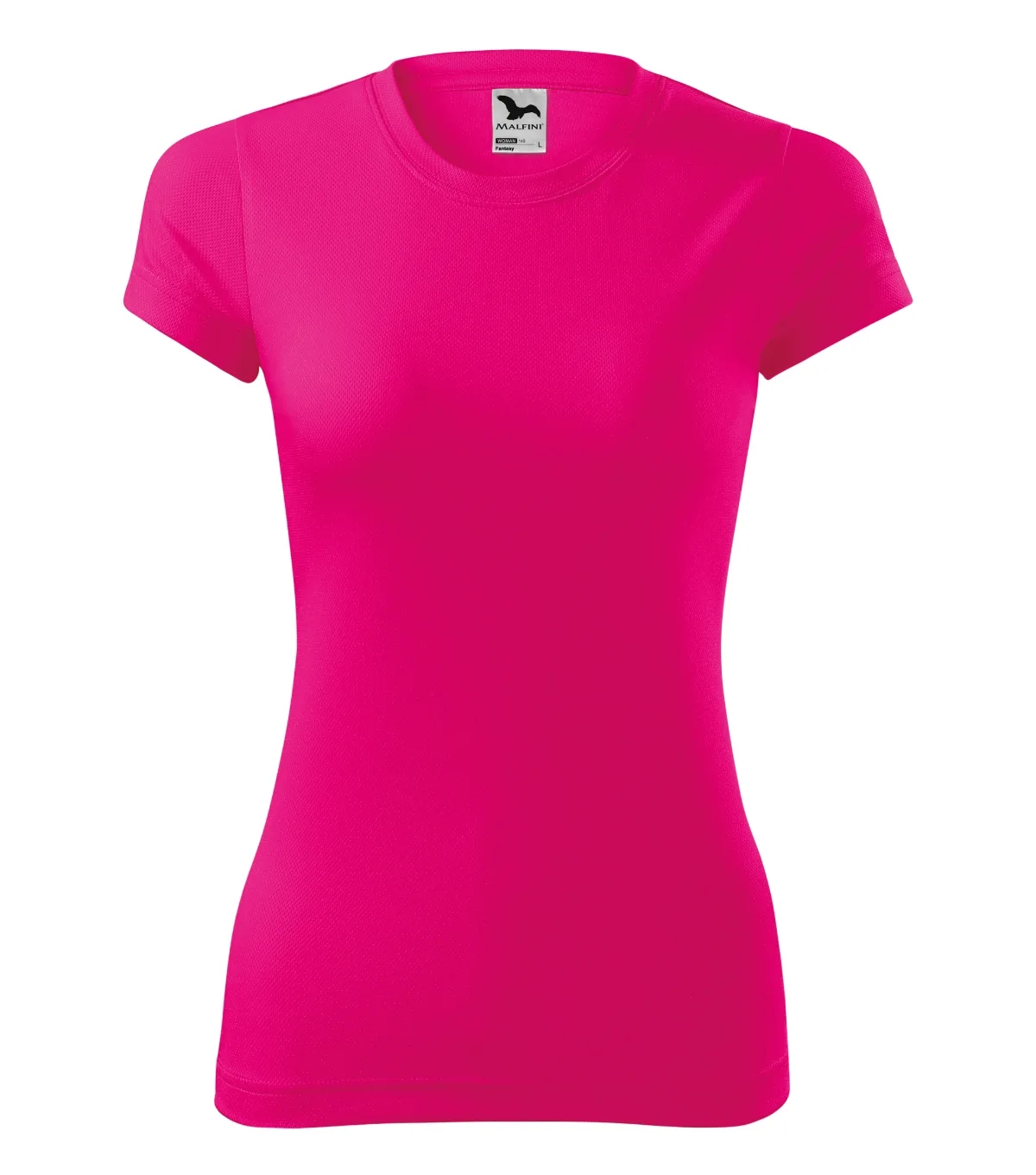 Tričko MALFINI Fantasy 140, dámské, neon pink - Obrázek 2
