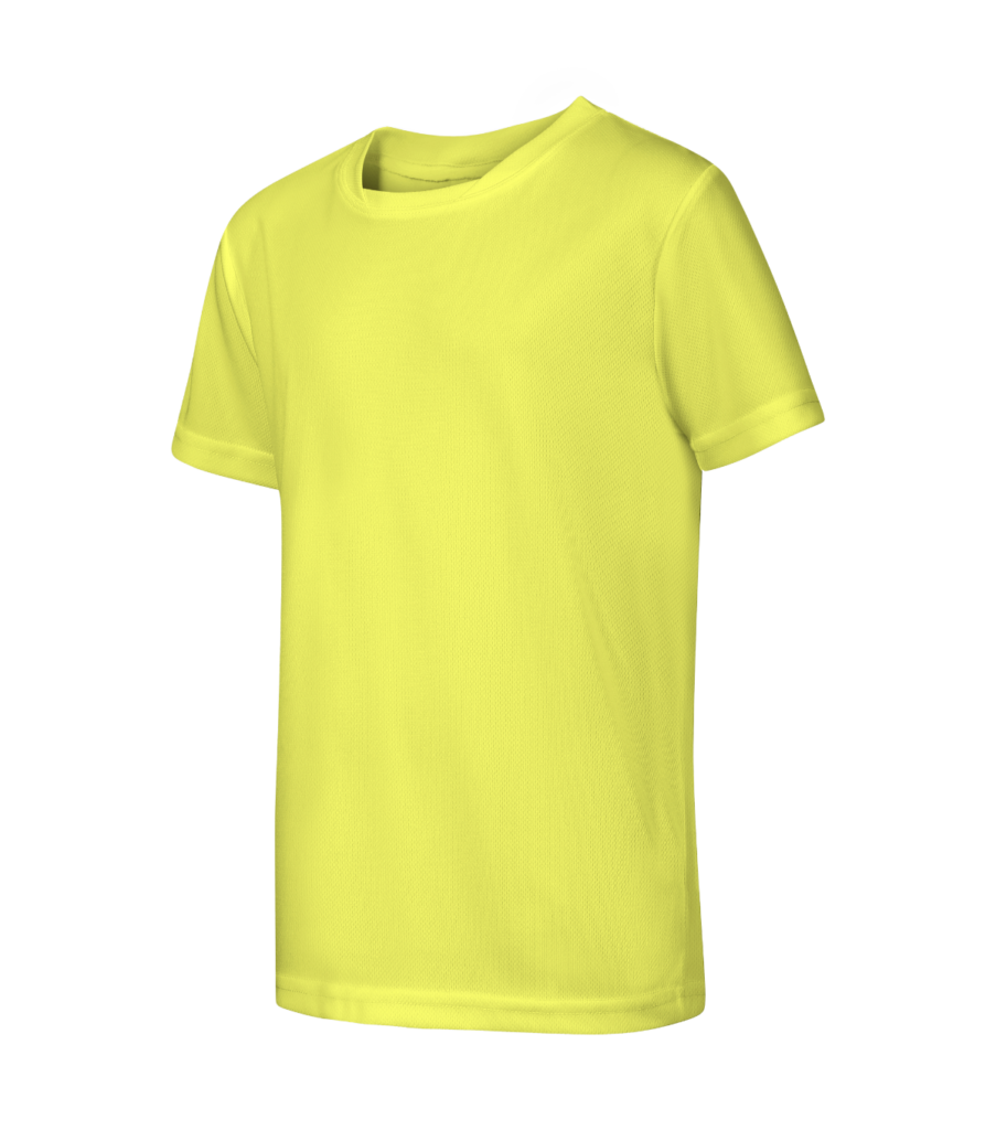 Tričko MALFINI Fantasy 147, dětské, neon yellow
