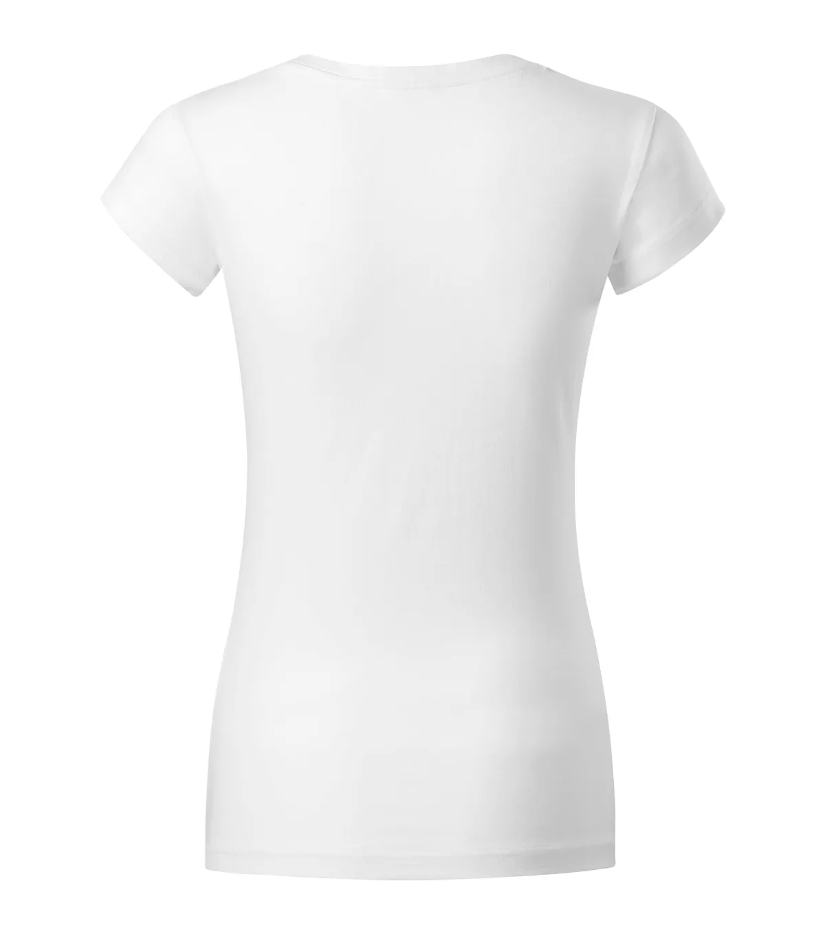 Tričko MALFINI Fit V-neck 162, dámské, bílá - Obrázek 3