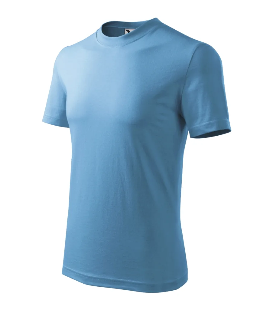 Tričko MALFINI Heavy 110, unisex, azurově modrá