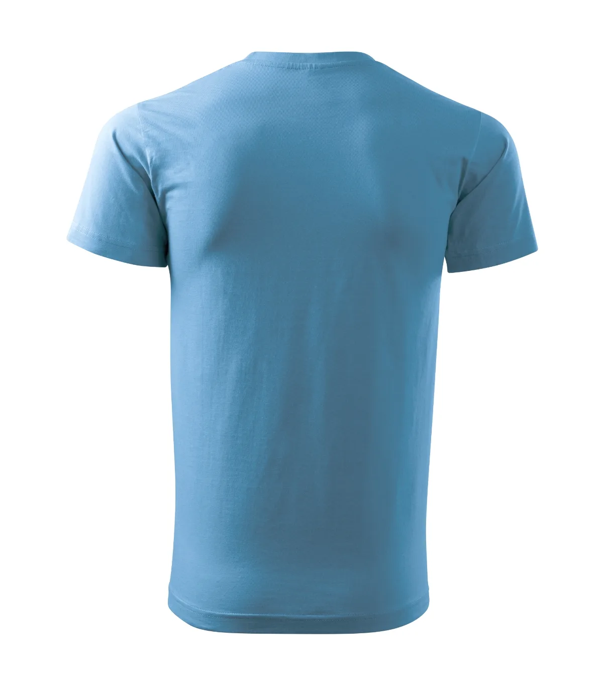 Tričko MALFINI Heavy New 137, unisex, azurově modrá - Obrázek 5