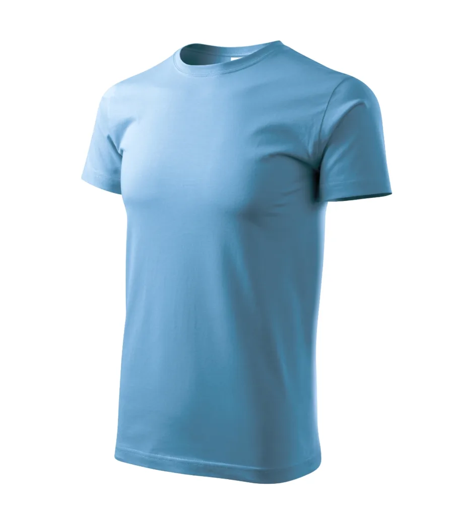 Tričko MALFINI Heavy New 137, unisex, azurově modrá