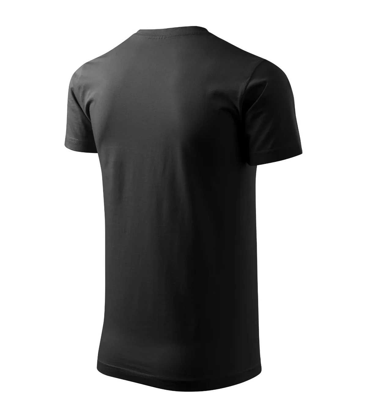 Tričko MALFINI Heavy New 137, unisex, černá - Obrázek 4