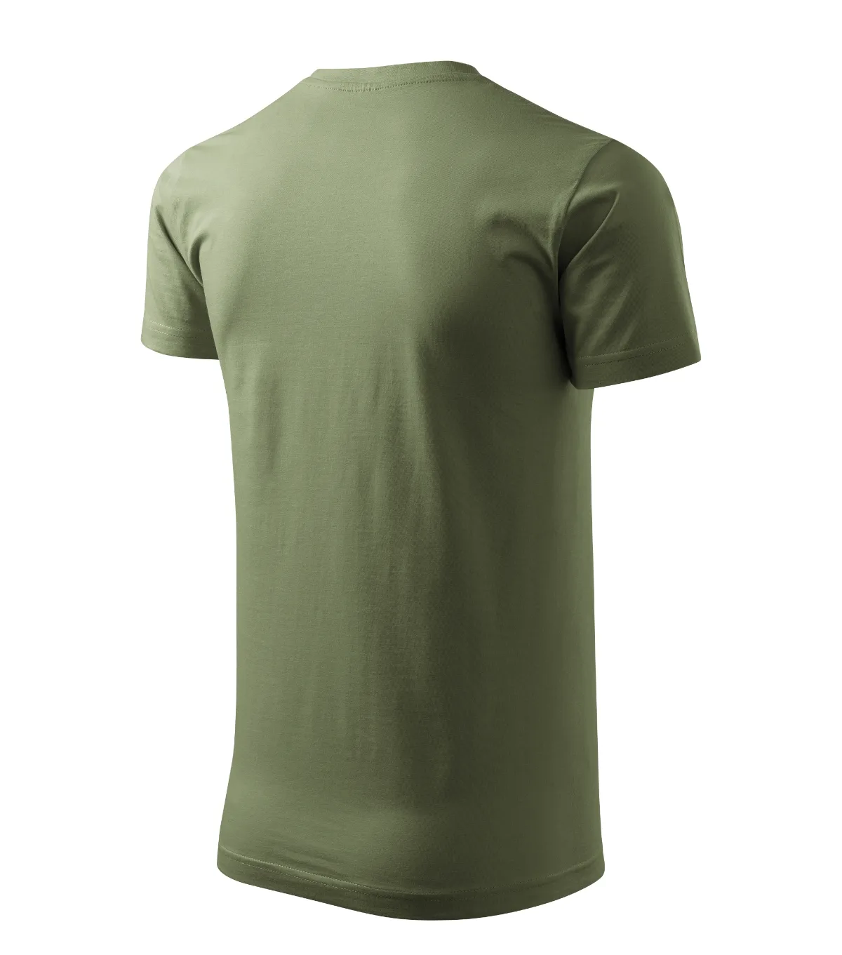Tričko MALFINI Heavy New 137, unisex, khaki - Obrázek 4
