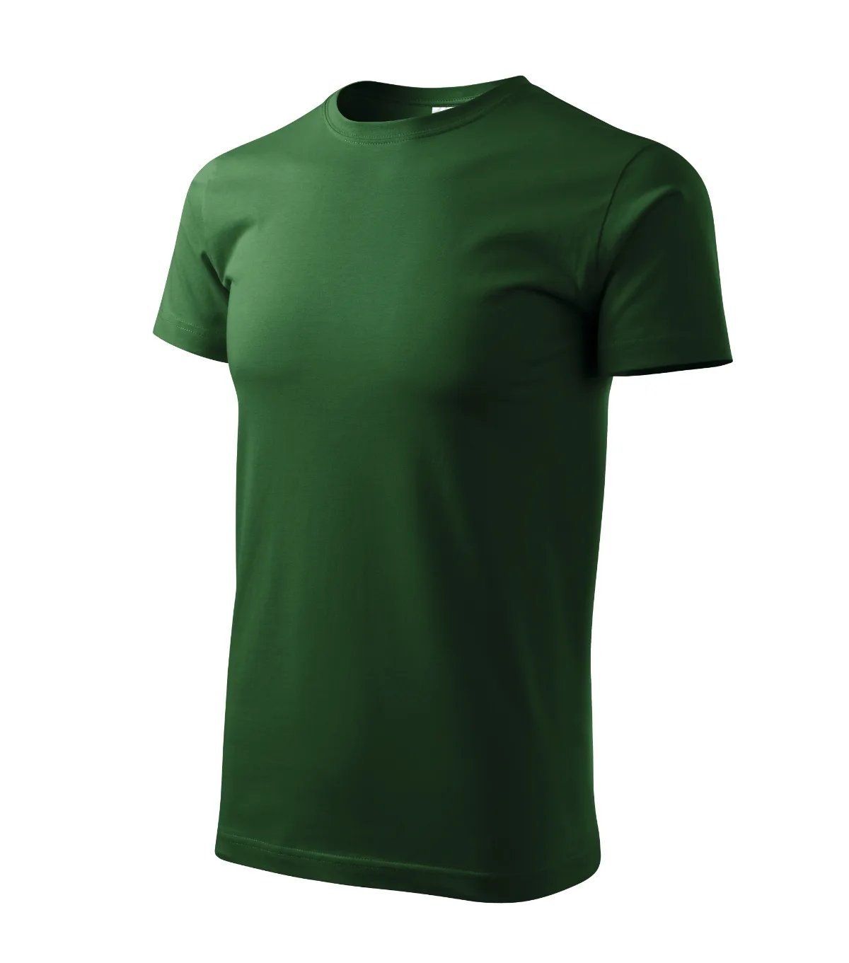 Tričko MALFINI Heavy New 137, unisex, lahvově zelená