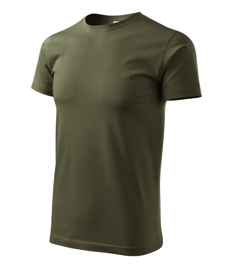 Tričko MALFINI Heavy New 137, unisex, military