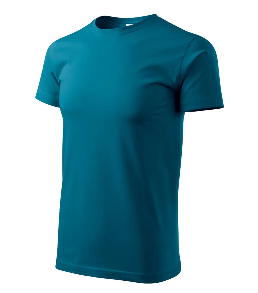 Tričko MALFINI Heavy New 137, unisex, petrolejová