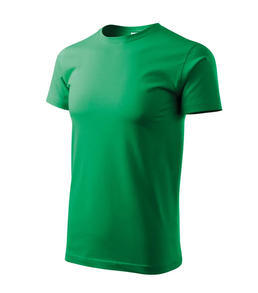 Tričko MALFINI Heavy New 137, unisex, středně zelená