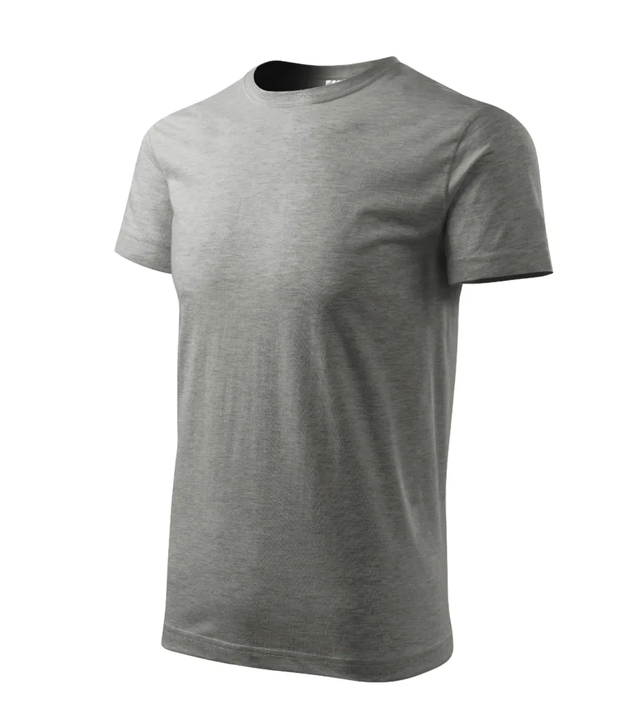 Tričko MALFINI Heavy New 137, unisex, tmavě šedý melír