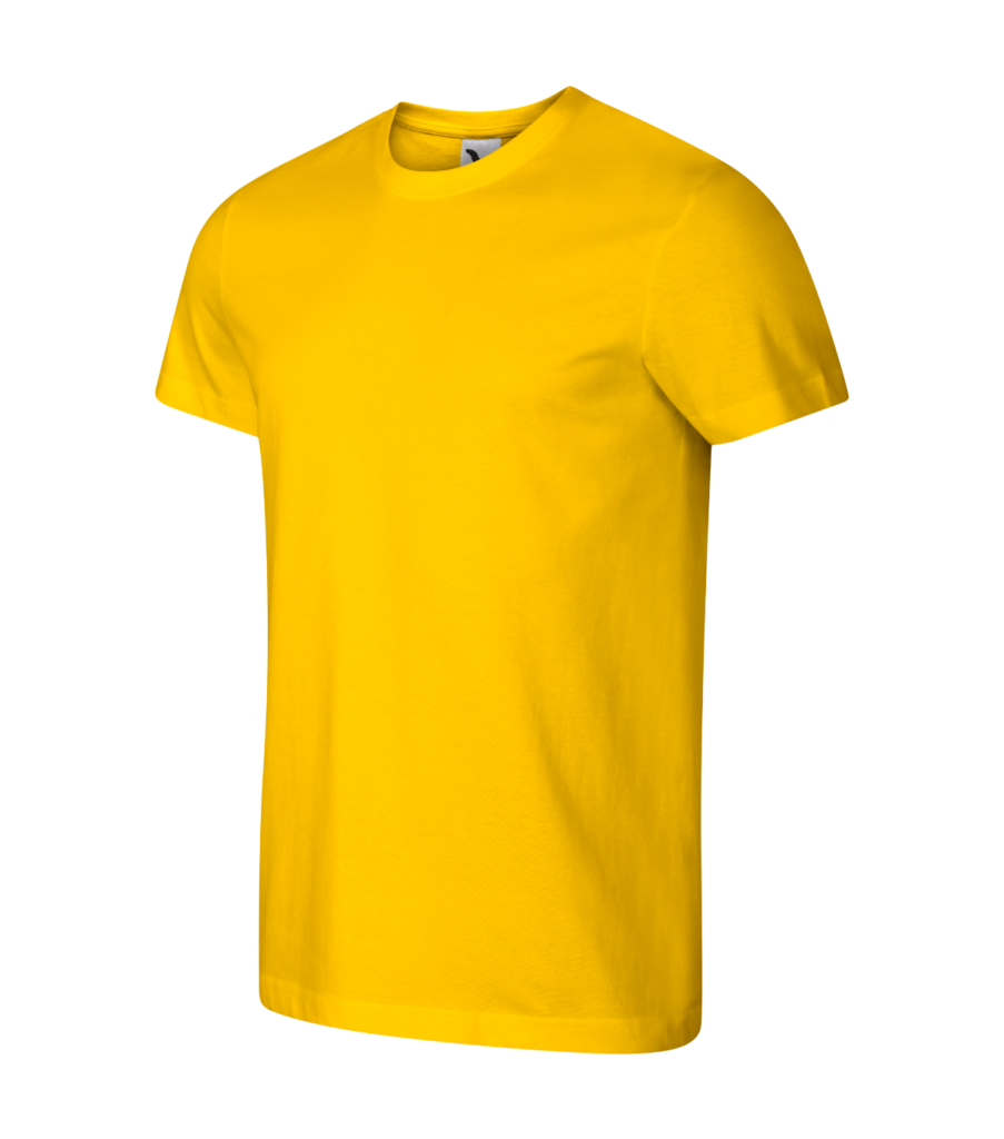 Tričko MALFINI Heavy New 137, unisex, žlutá