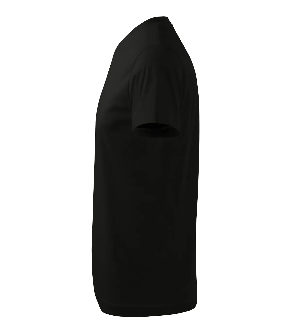 Tričko MALFINI Heavy V-neck 111, unisex, černá - Obrázek 3