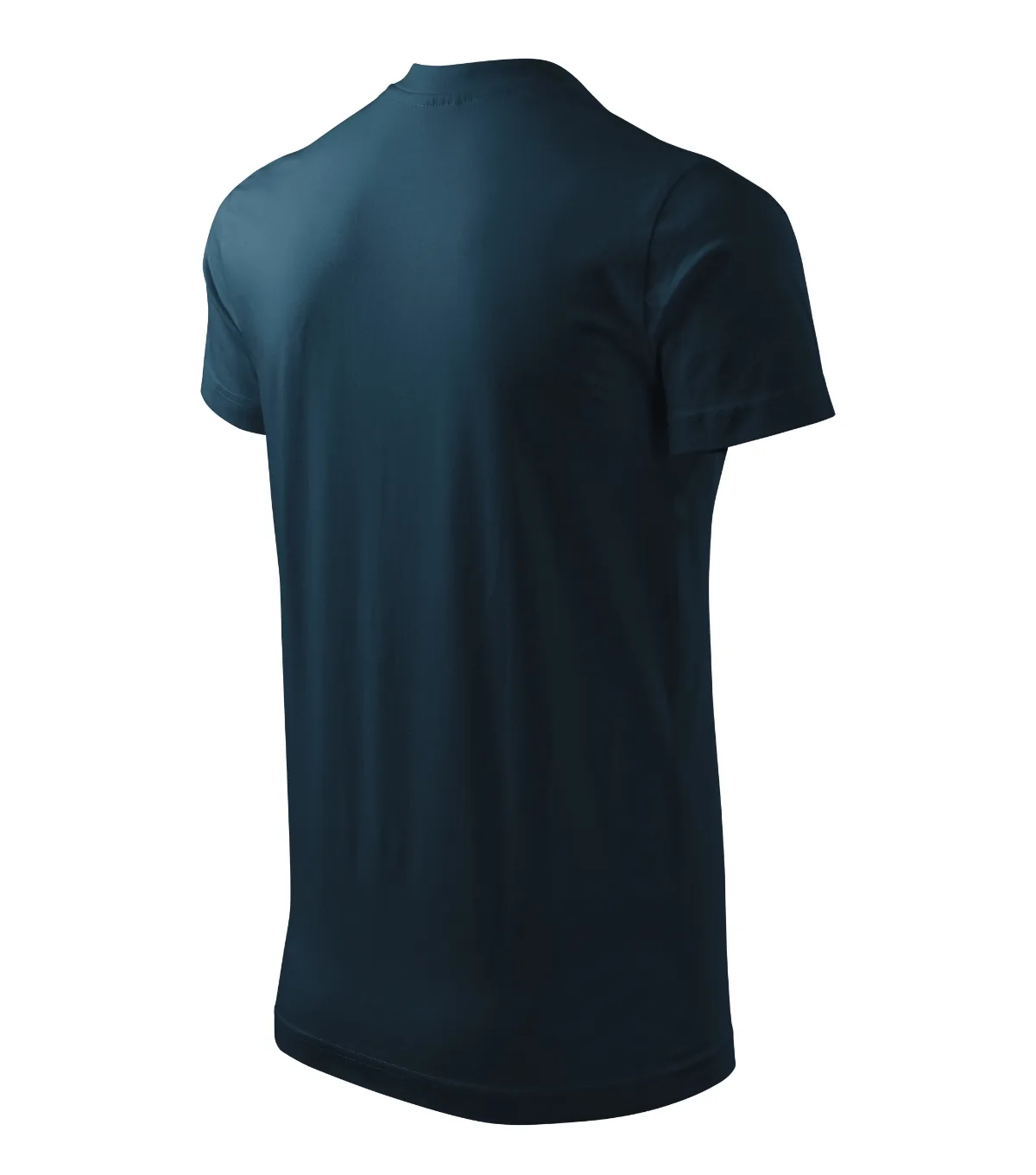 Tričko MALFINI Heavy V-neck 111, unisex, námořní modrá - Obrázek 4