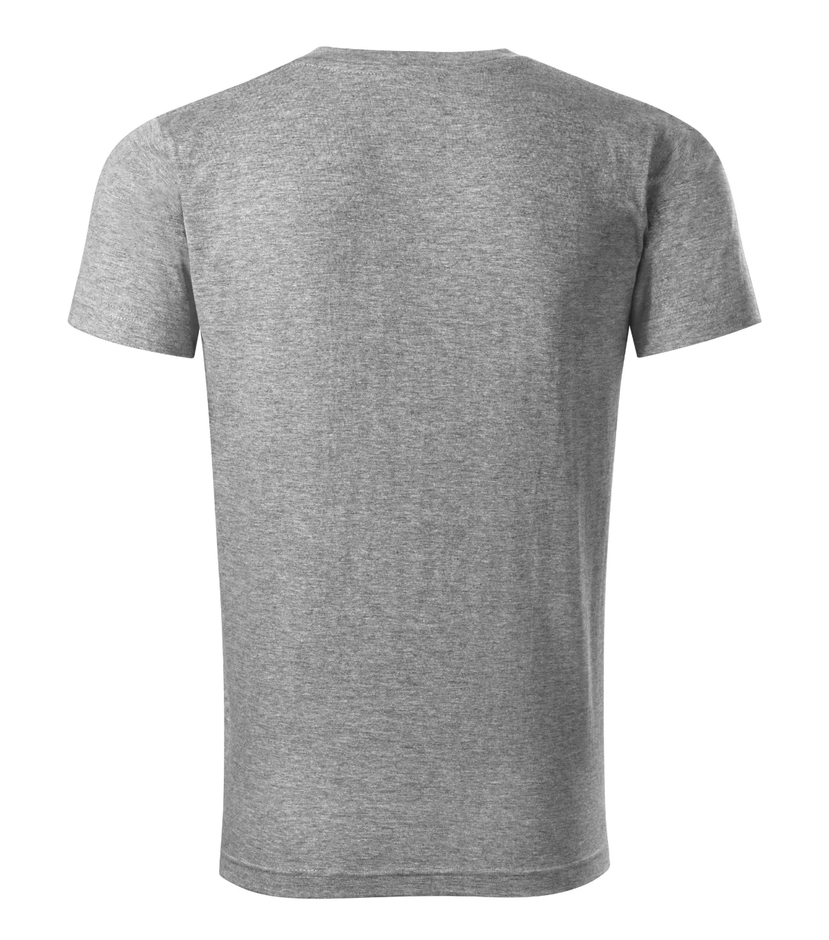 Tričko MALFINI Heavy V-neck 111, unisex, tmavě šedý melír - Obrázek 3