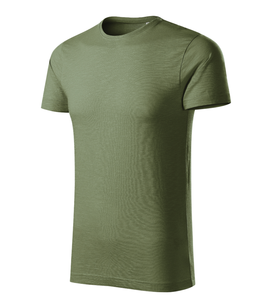 Tričko MALFINI Native (GOTS) 173, pánské, khaki