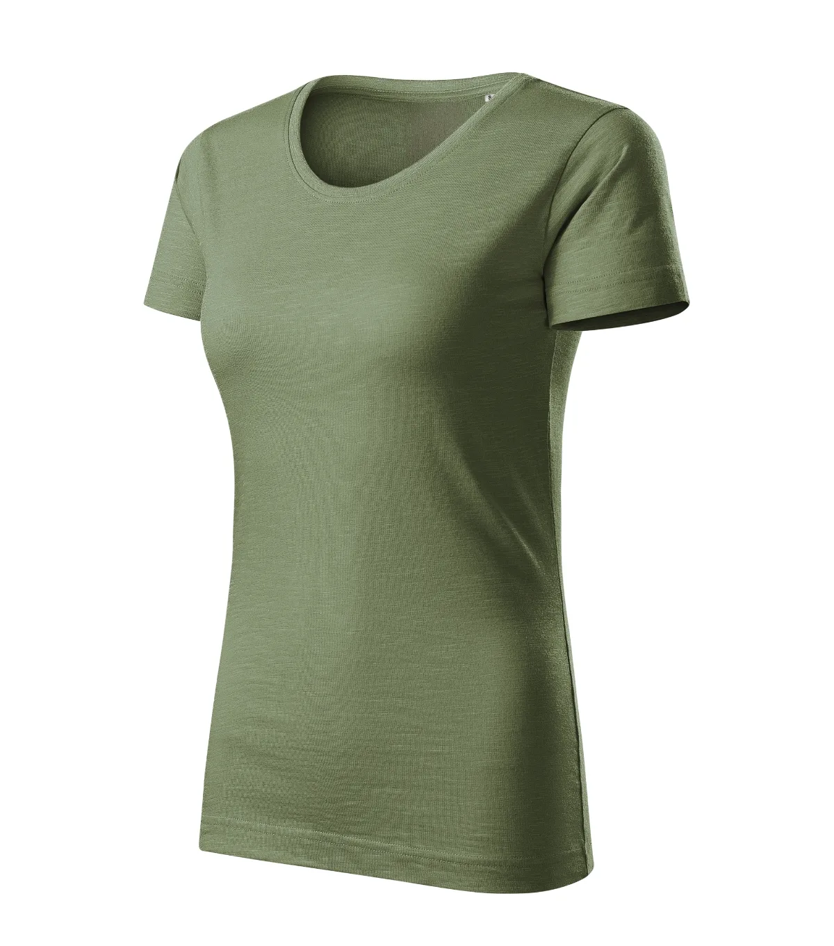 Tričko MALFINI Native (GOTS) 174, dámské, khaki