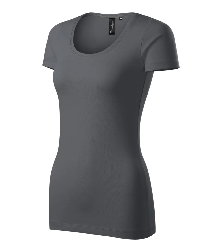 Tričko MALFINI Premium Action 152, dámské, light anthracite