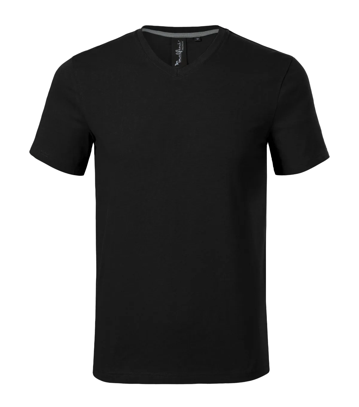 Tričko MALFINI Premium Action V-neck 700, pánské, černá - Obrázek 2
