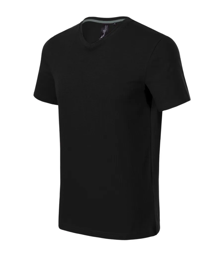 Tričko MALFINI Premium Action V-neck 700, pánské, černá