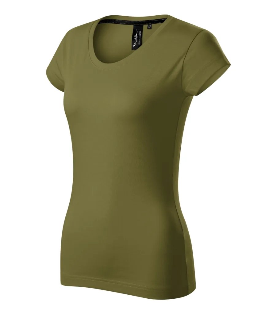 Tričko MALFINI Premium Exclusive 154, dámské, avocado green