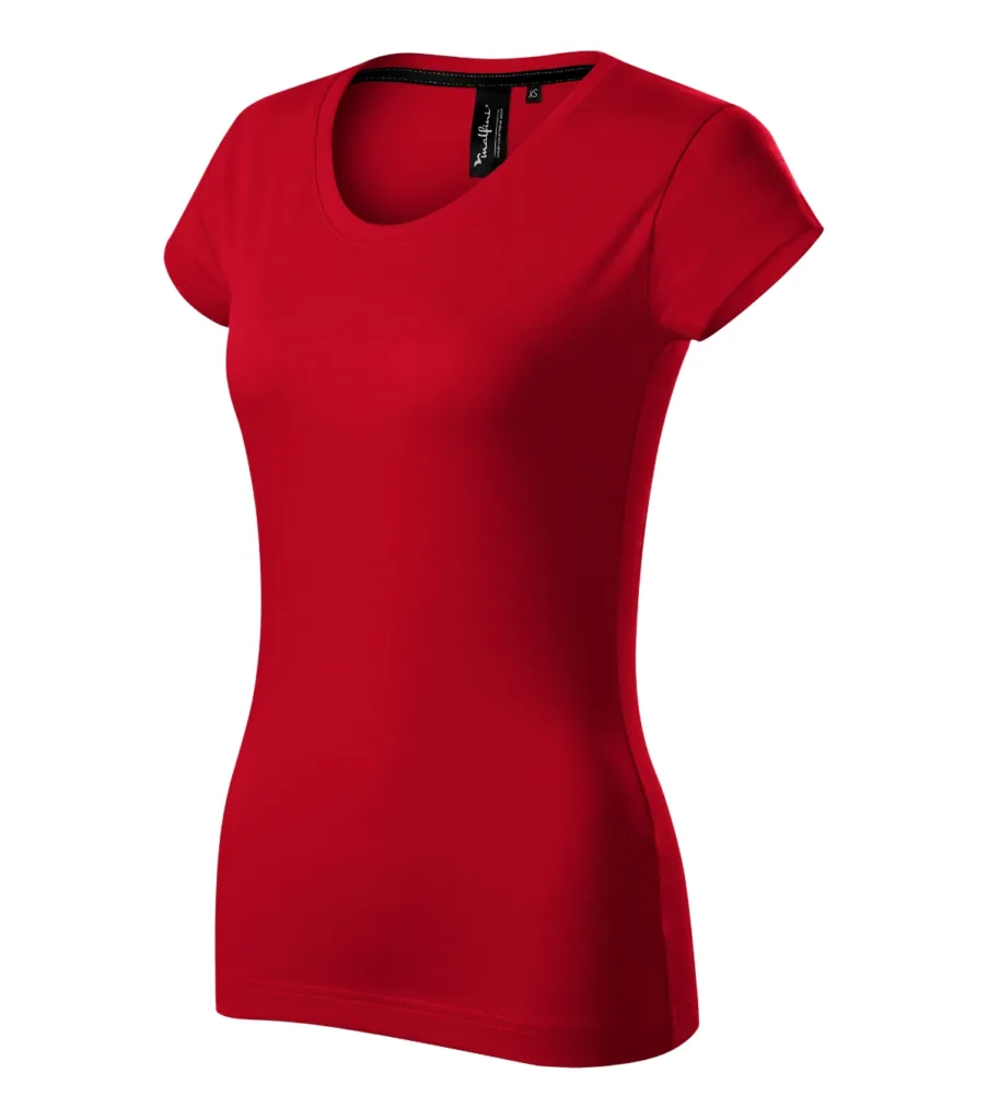 Tričko MALFINI Premium Exclusive 154, dámské, formula red