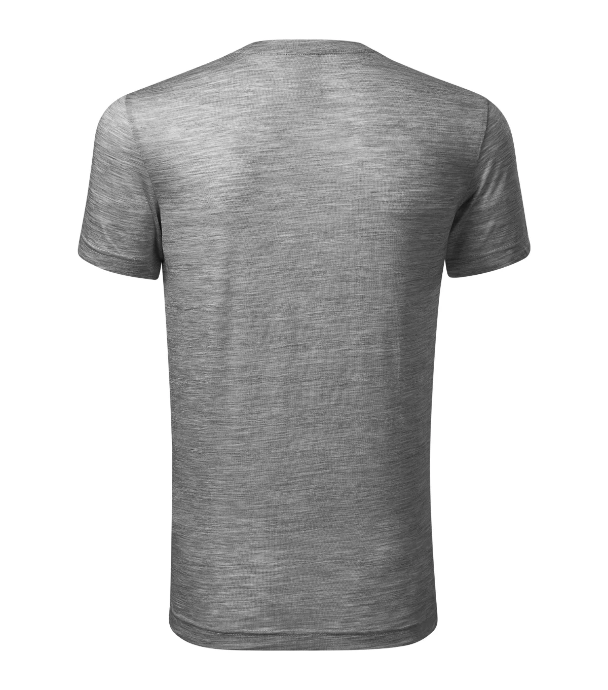 Tričko MALFINI Premium Merino Rise 157, pánské, tmavě šedý melír - Obrázek 3