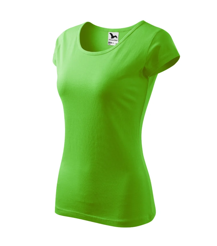Tričko MALFINI Pure 122, dámské, apple green