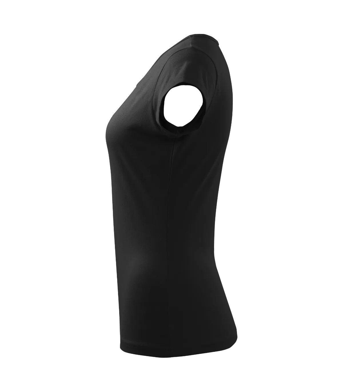 Tričko MALFINI Pure 122, dámské, černá - Obrázek 3