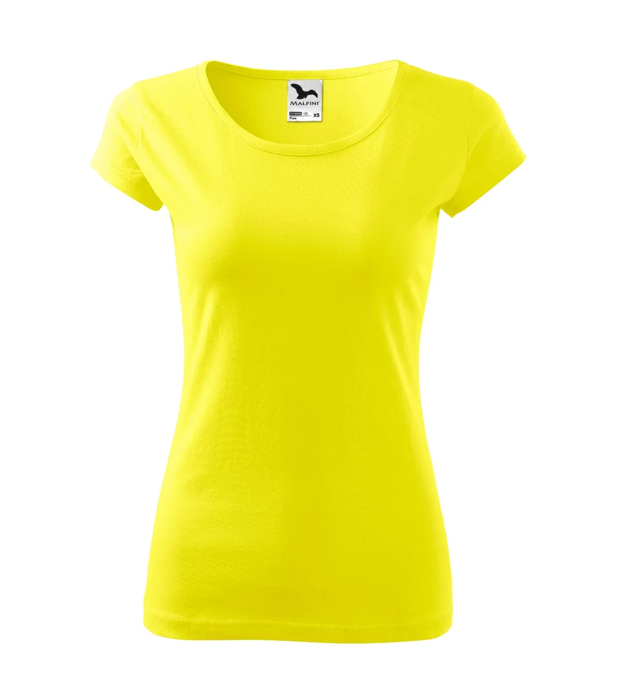 Tričko MALFINI Pure 122, dámské, citronová - Obrázek 2