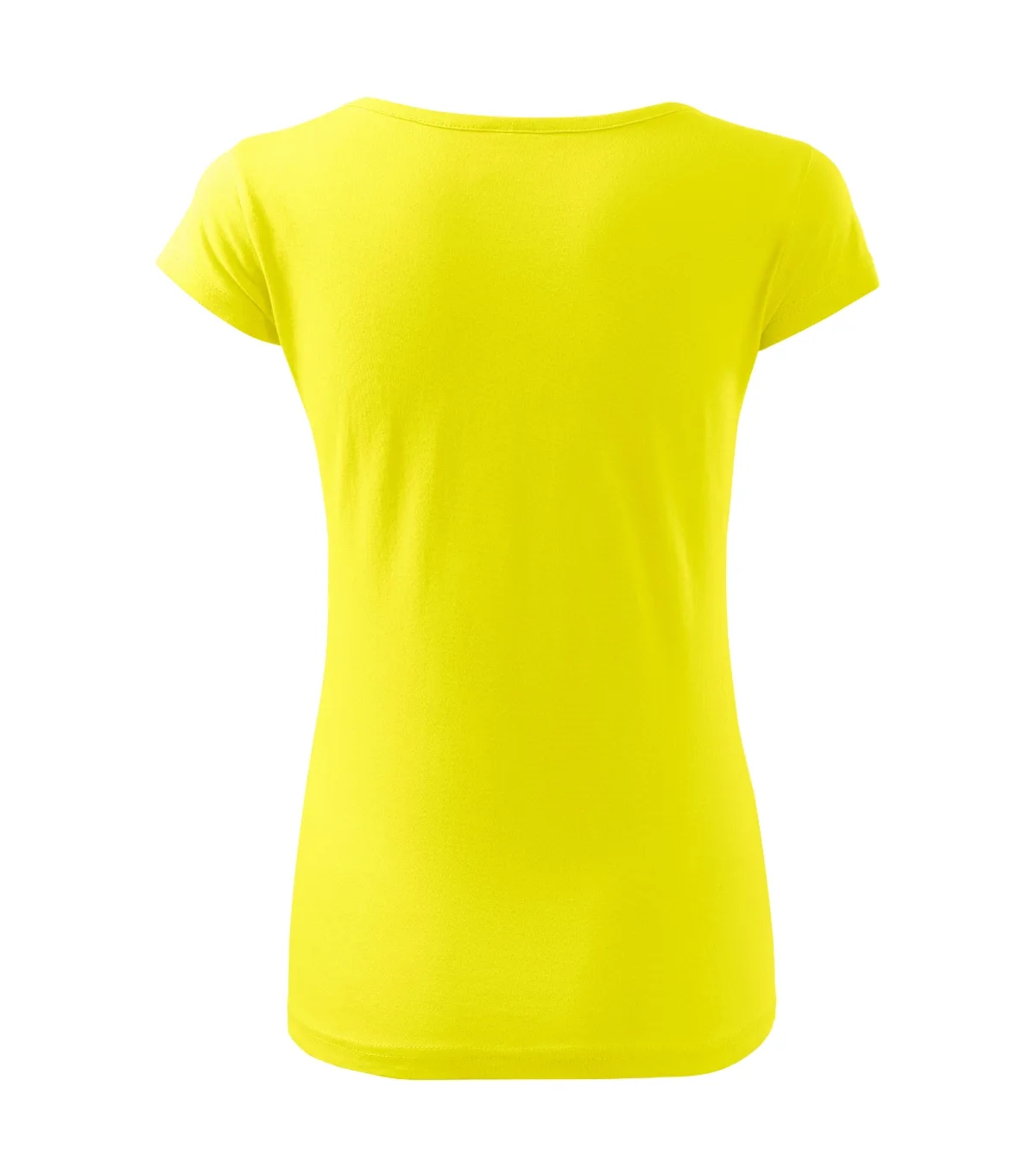 Tričko MALFINI Pure 122, dámské, citronová - Obrázek 4