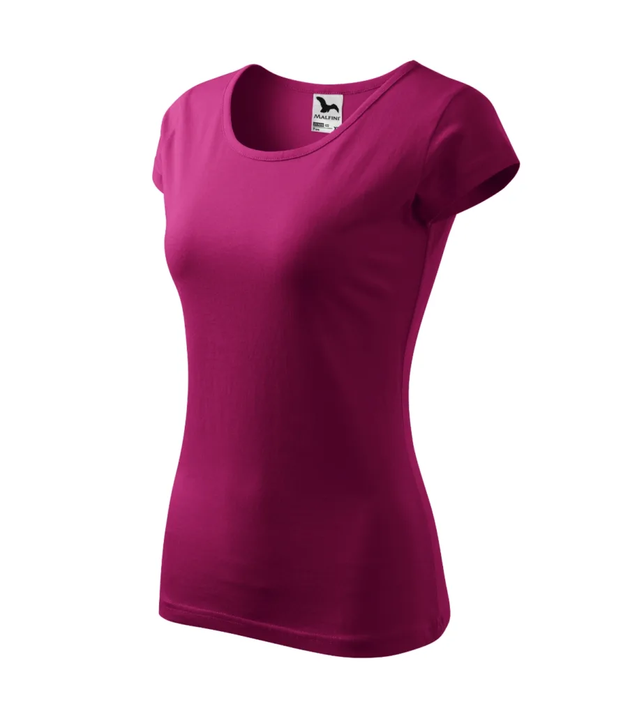 Tričko MALFINI Pure 122, dámské, fuchsia red