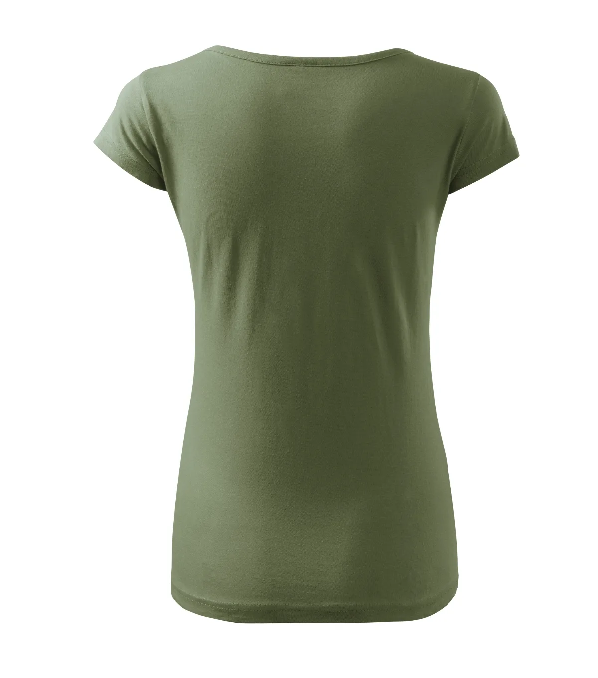 Tričko MALFINI Pure 122, dámské, khaki - Obrázek 4