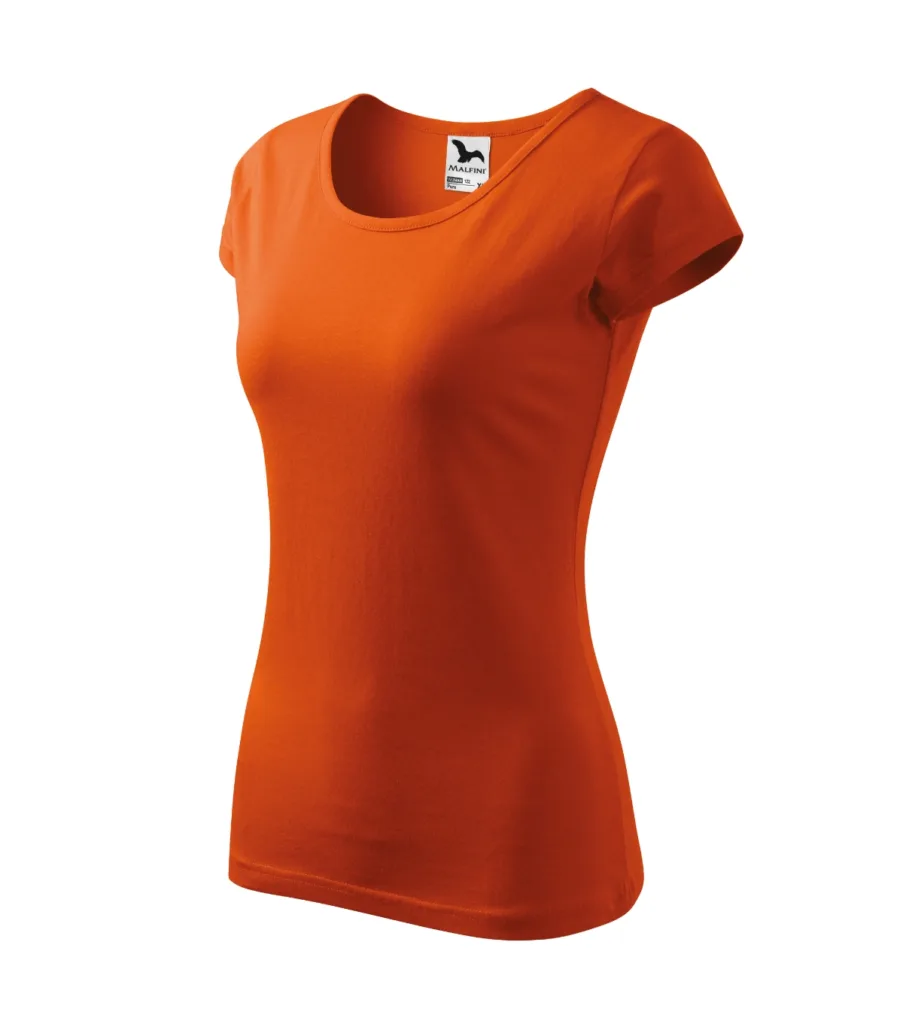 Tričko MALFINI Pure 122, dámské, oranžová