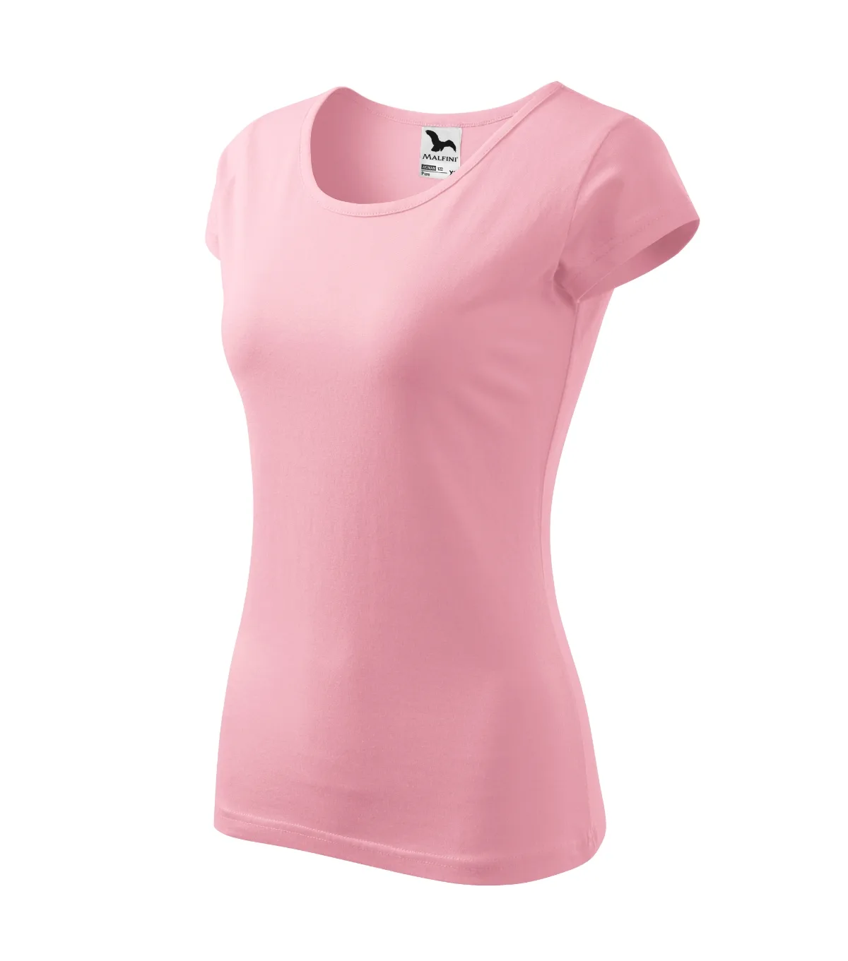 Tričko MALFINI Pure 122, dámské, růžová