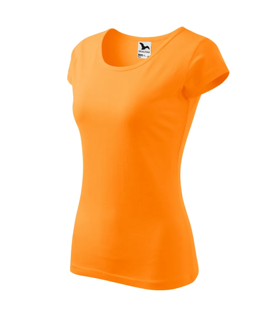 Tričko MALFINI Pure 122, dámské, tangerine orange