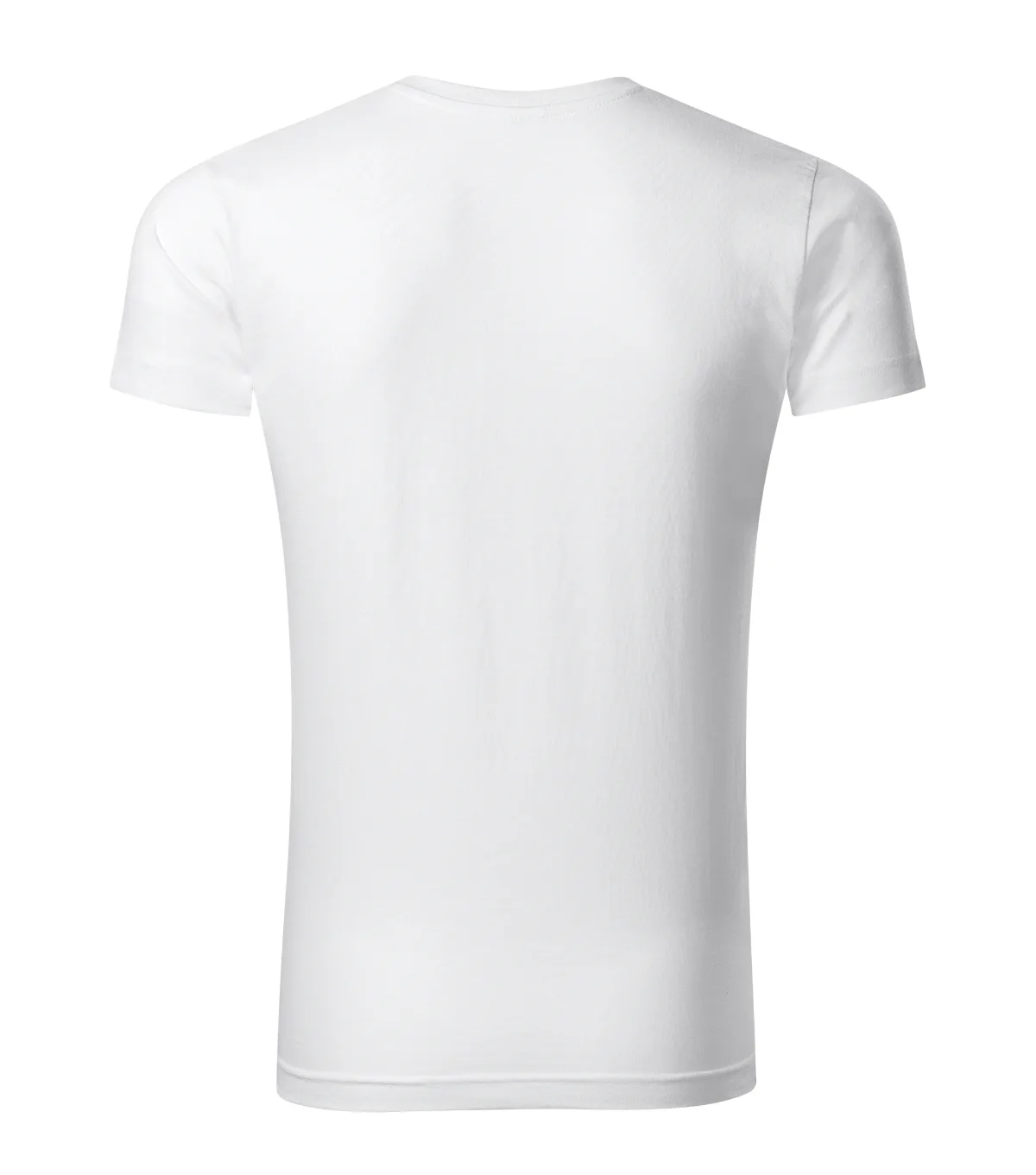 Tričko MALFINI Slim Fit V-neck 146, pánské, bílá - Obrázek 3