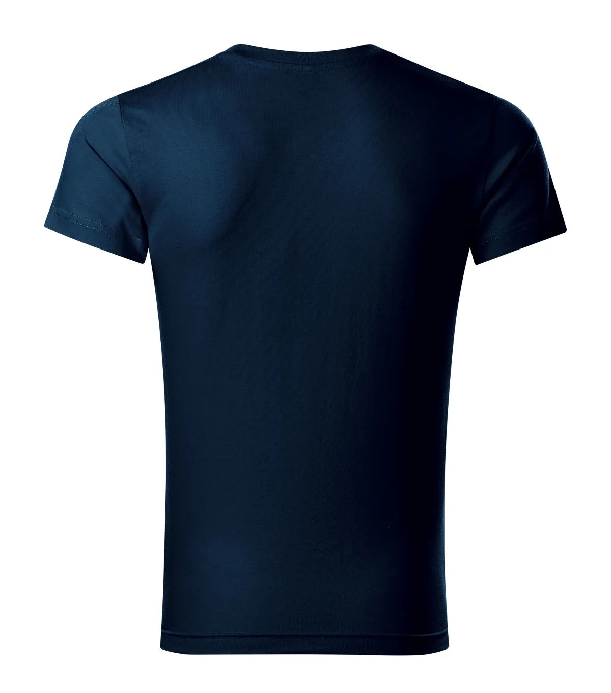 Tričko MALFINI Slim Fit V-neck 146, pánské, námořní modrá - Obrázek 3