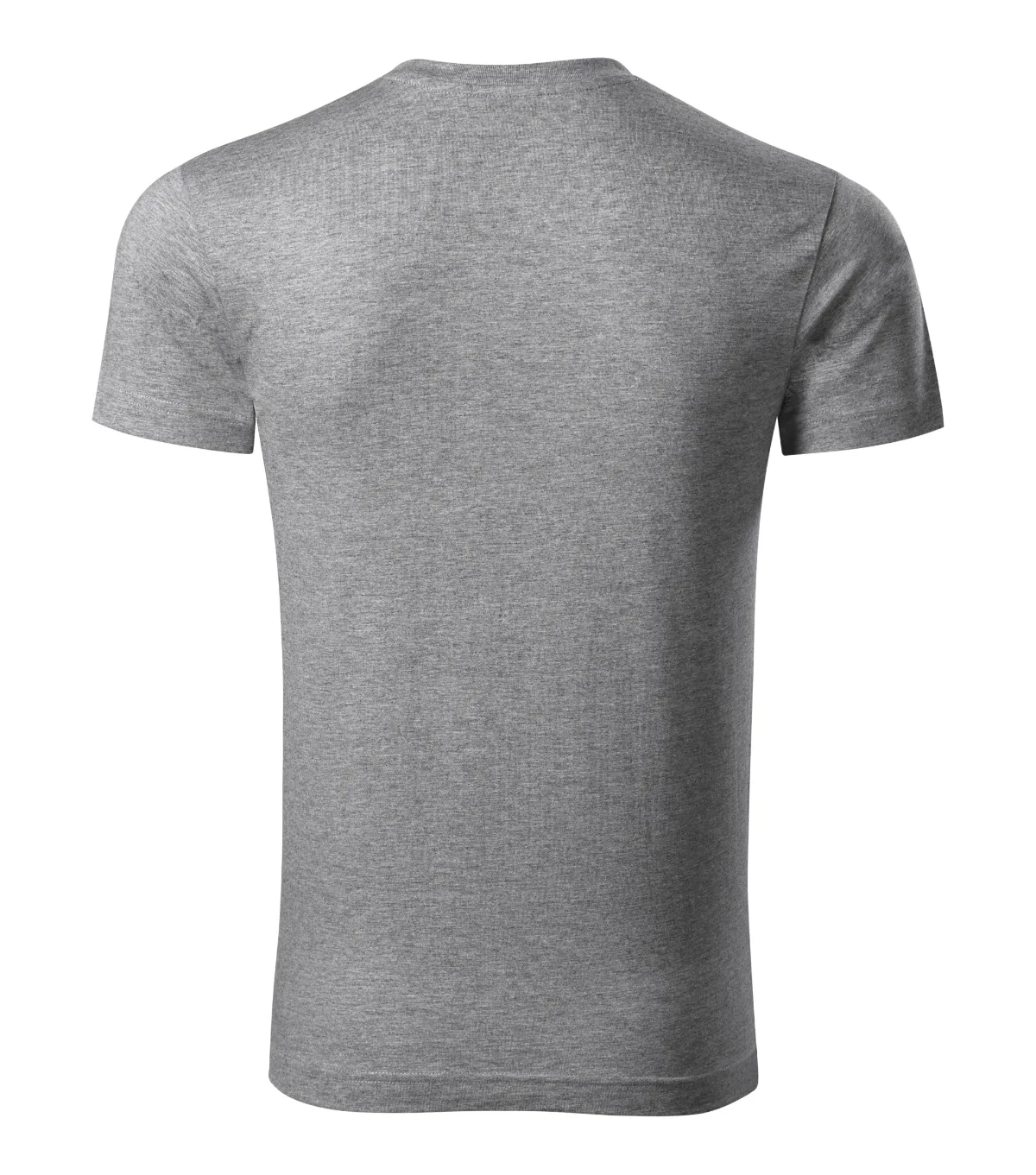 Tričko MALFINI Slim Fit V-neck 146, pánské, tmavě šedý melír - Obrázek 3