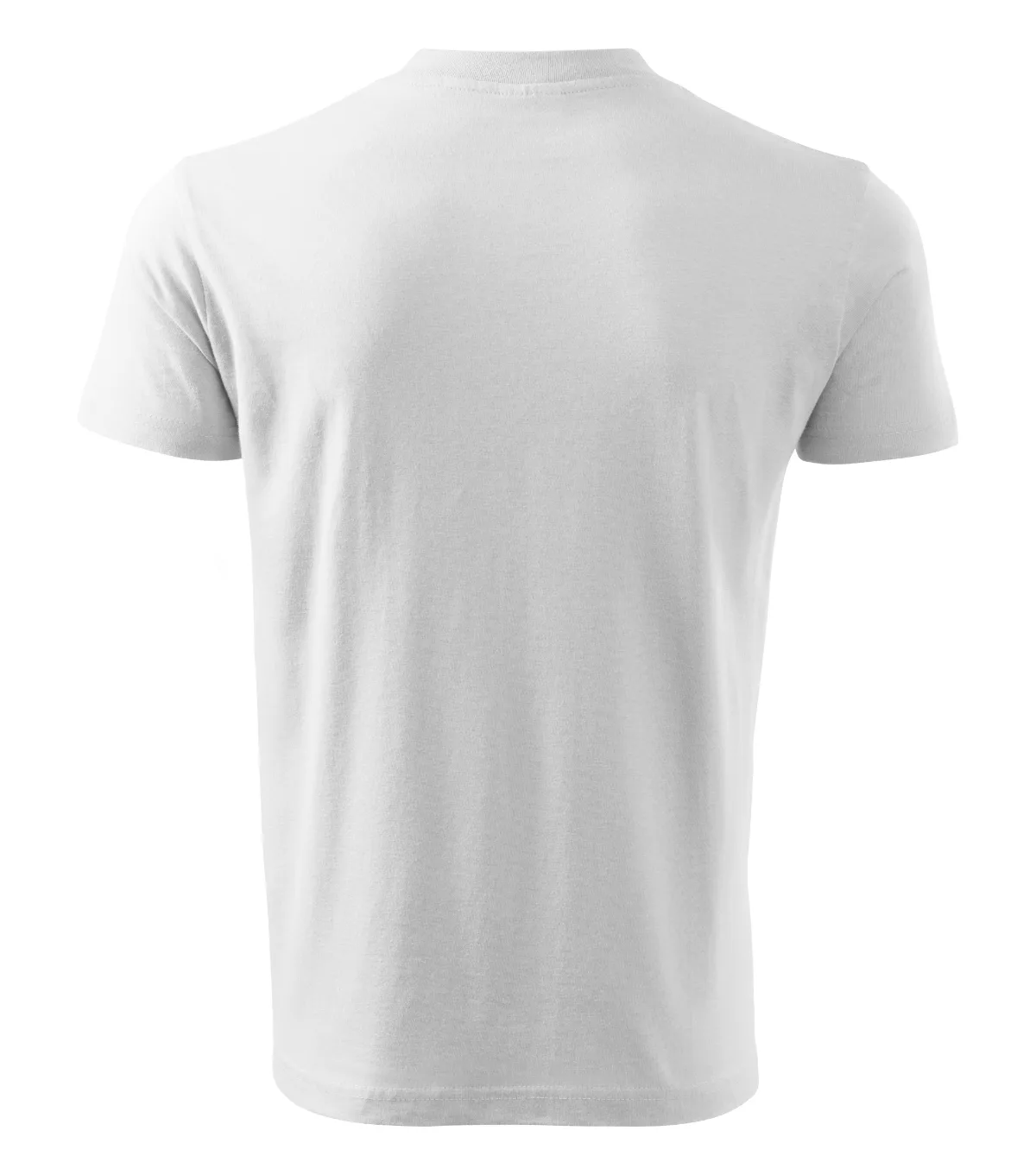 Tričko MALFINI V-neck 102, unisex, bílá - Obrázek 5