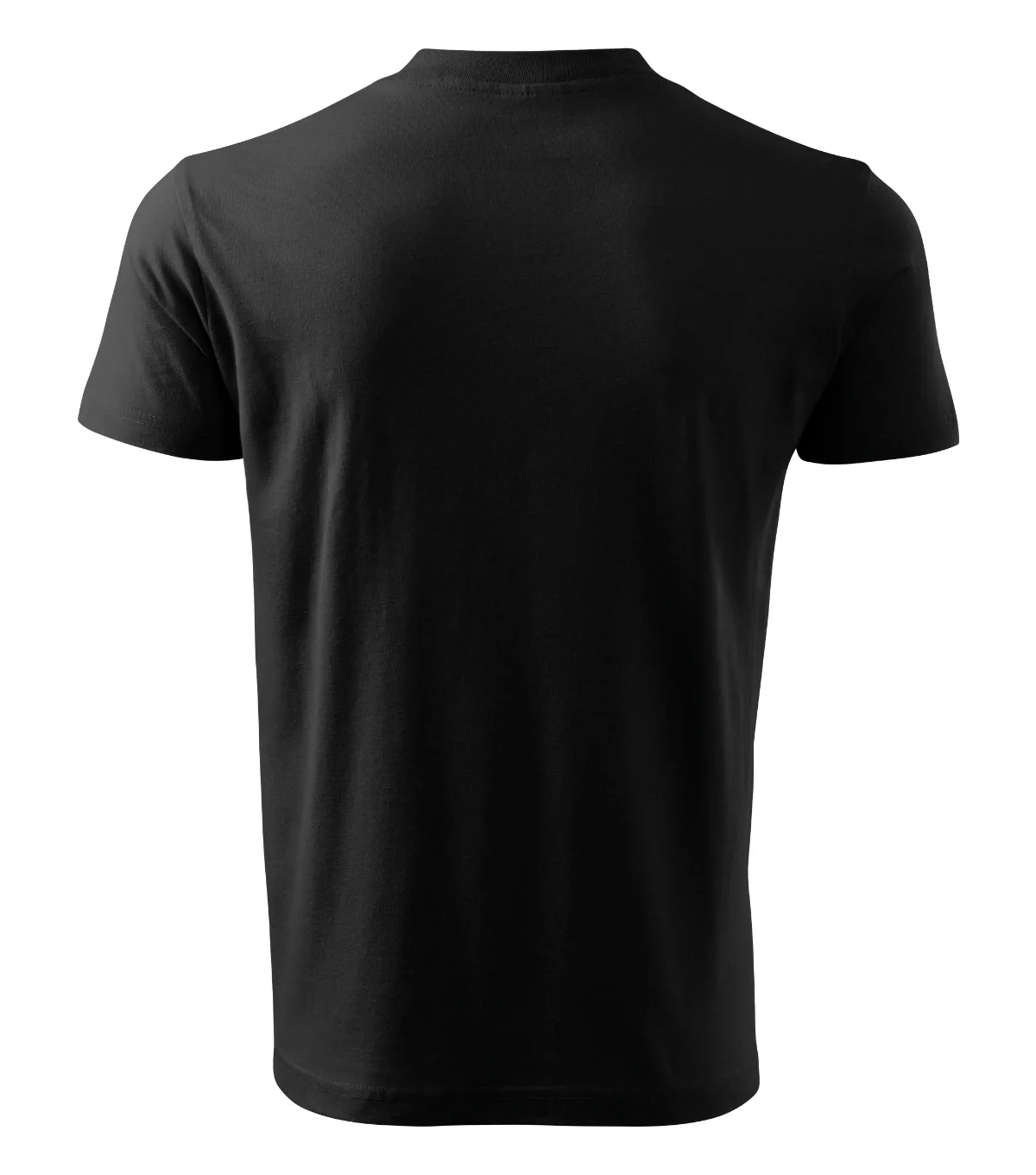Tričko MALFINI V-neck 102, unisex, černá - Obrázek 5