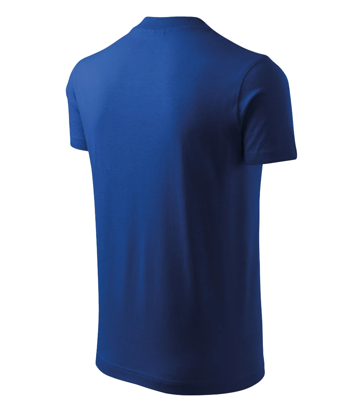 Tričko MALFINI V-neck 102, unisex, královská modrá - Obrázek 4