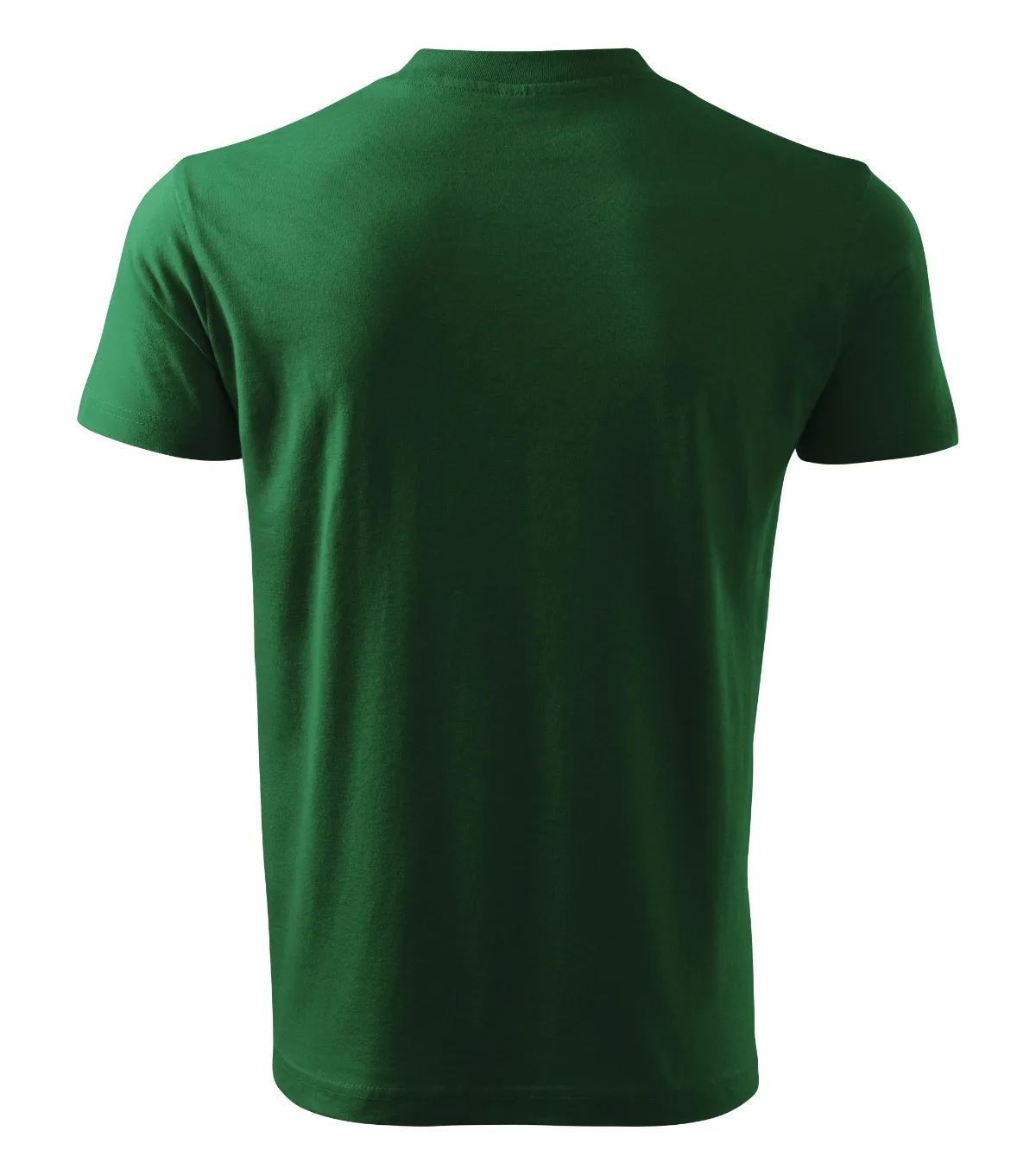 Tričko MALFINI V-neck 102, unisex, lahvově zelená - Obrázek 5