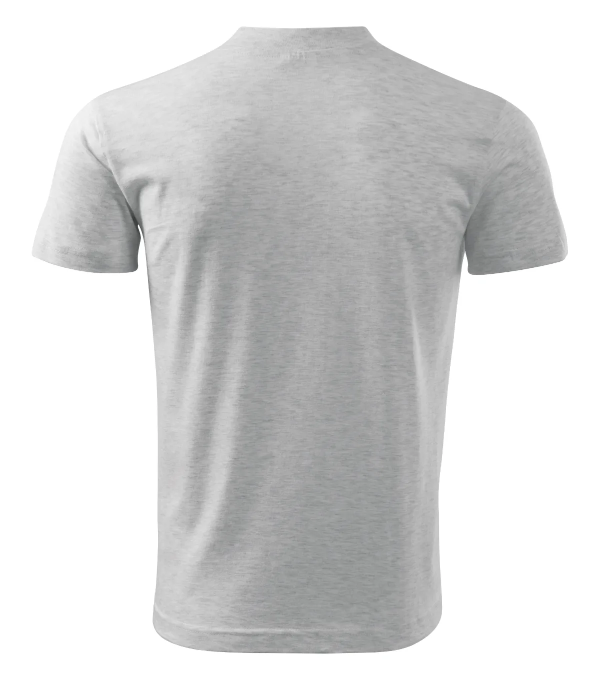 Tričko MALFINI V-neck 102, unisex, světle šedý melír - Obrázek 5