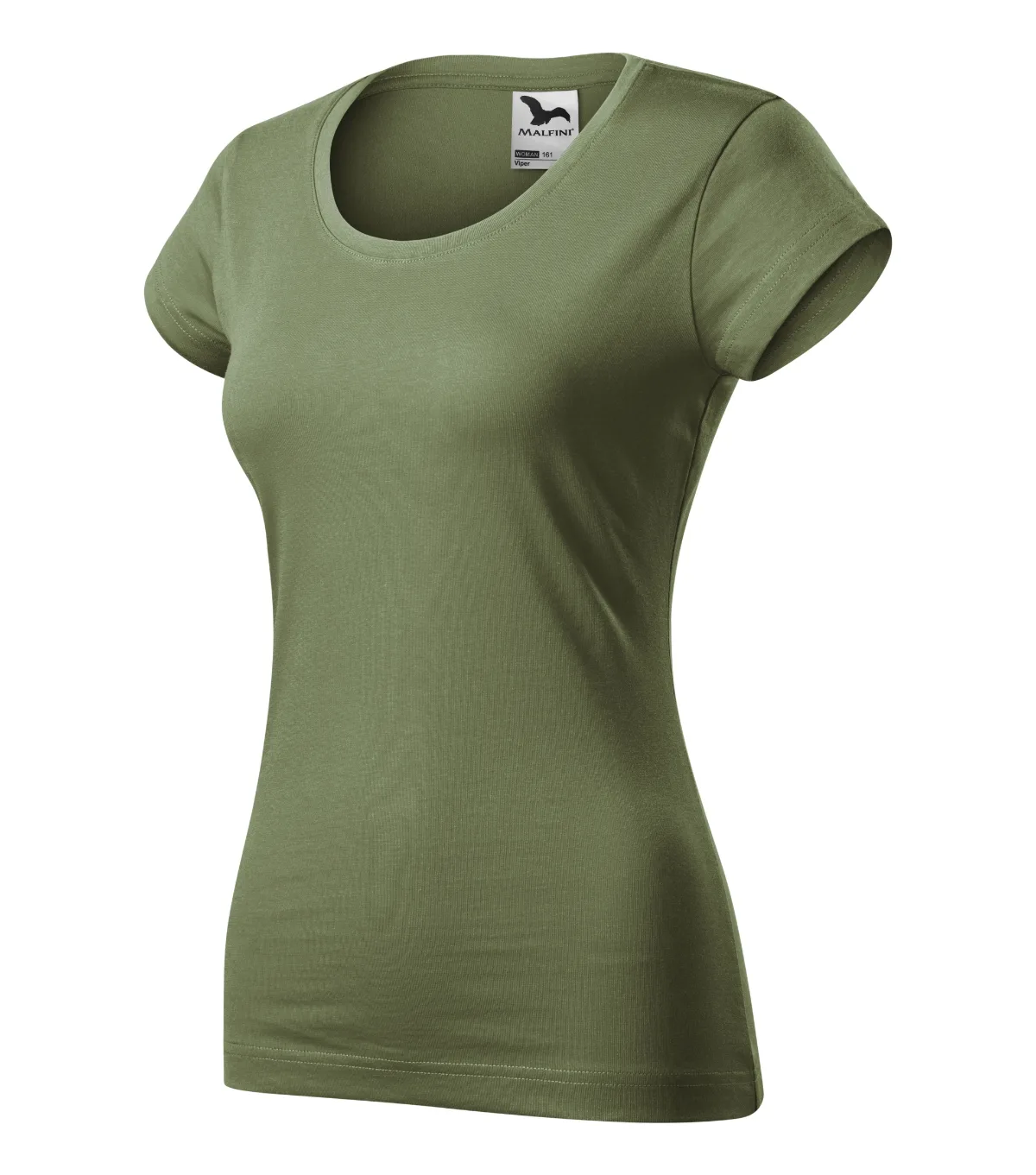 Tričko MALFINI Viper 161, dámské, khaki