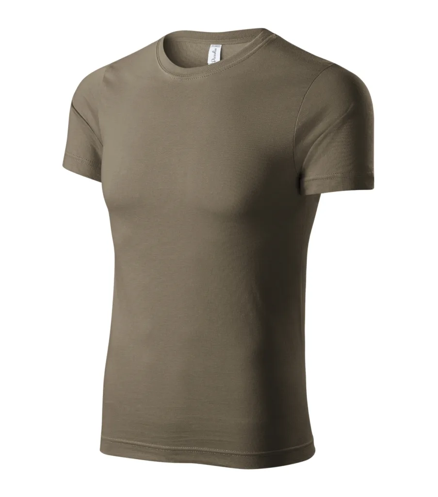 Tričko PICCOLIO Paint P73, unisex, army