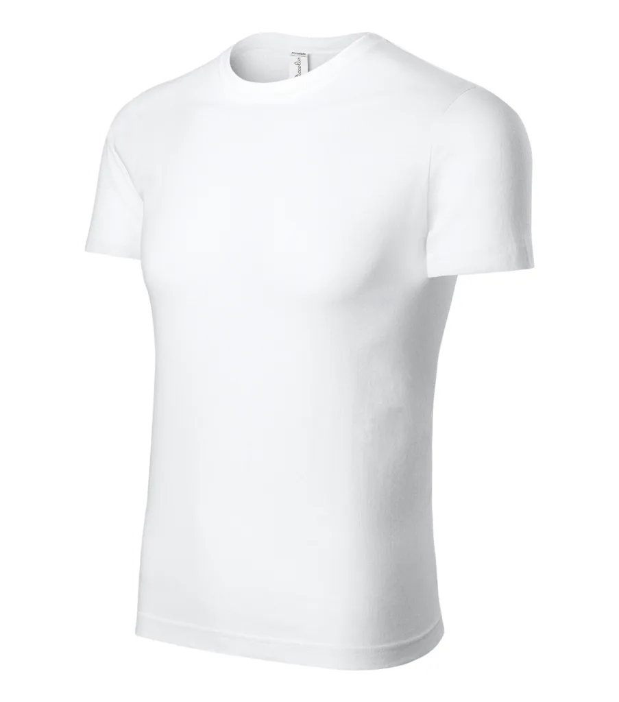 Tričko PICCOLIO Paint P73, unisex, bílá