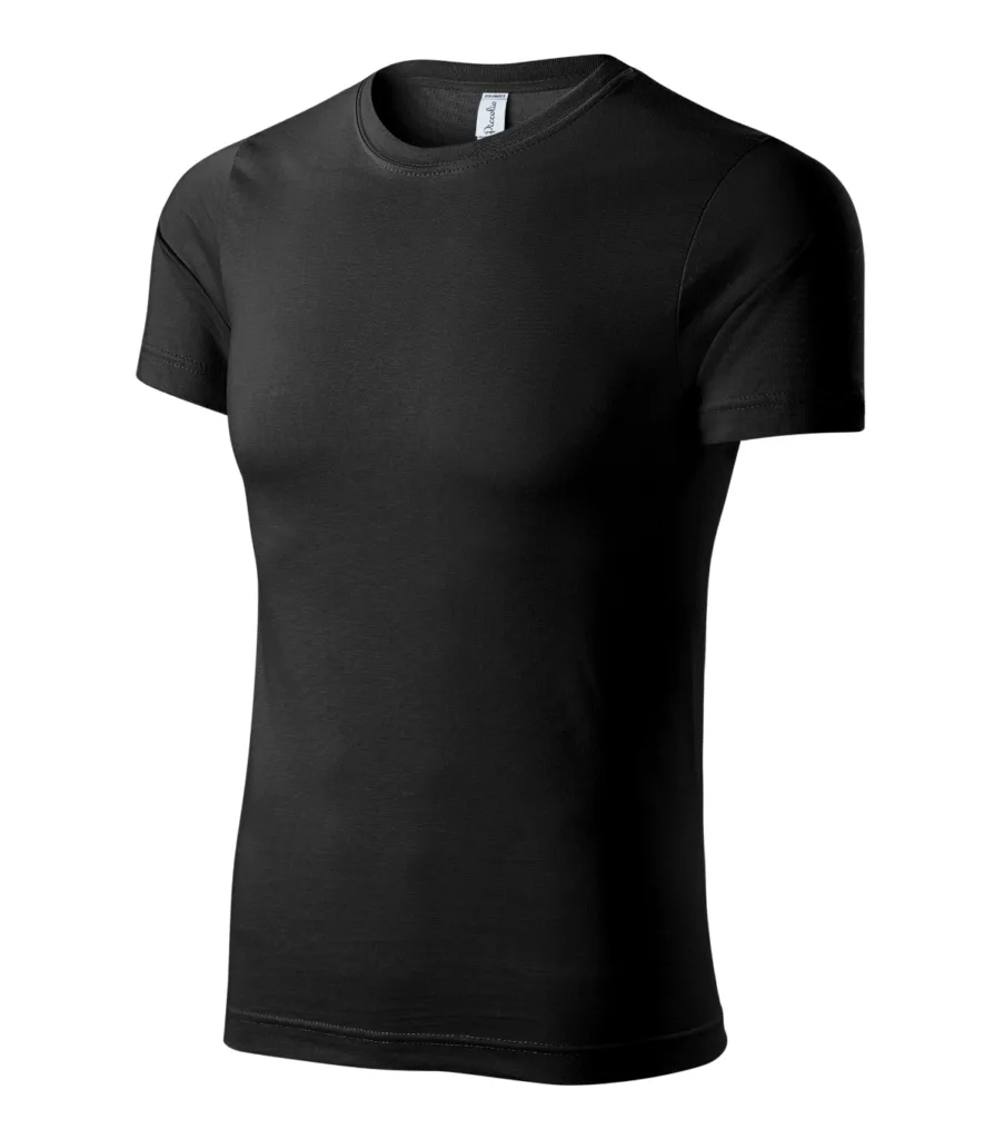Tričko PICCOLIO Paint P73, unisex, černá