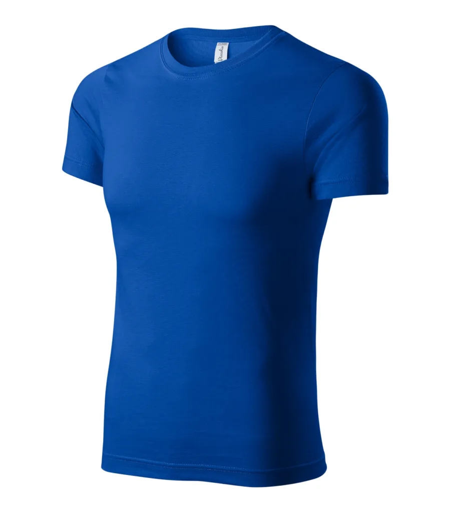 Tričko PICCOLIO Paint P73, unisex, královská modrá