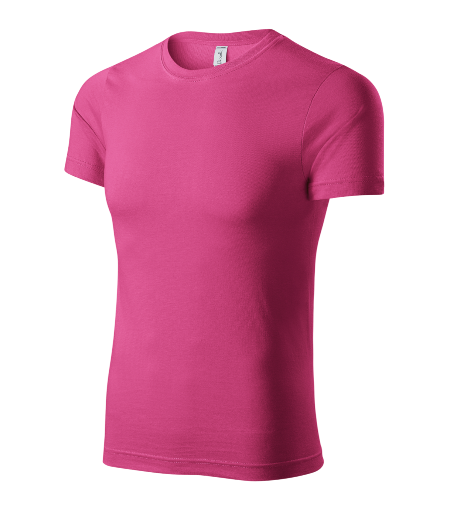 Tričko PICCOLIO Paint P73, unisex, purpurová